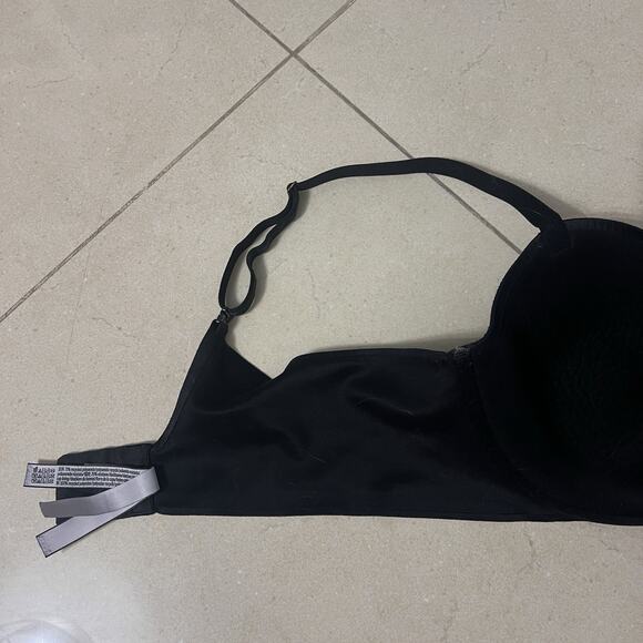 Victoria's Secret Bra Lined Demi Double Size 38D Black - Picture 6 of 6